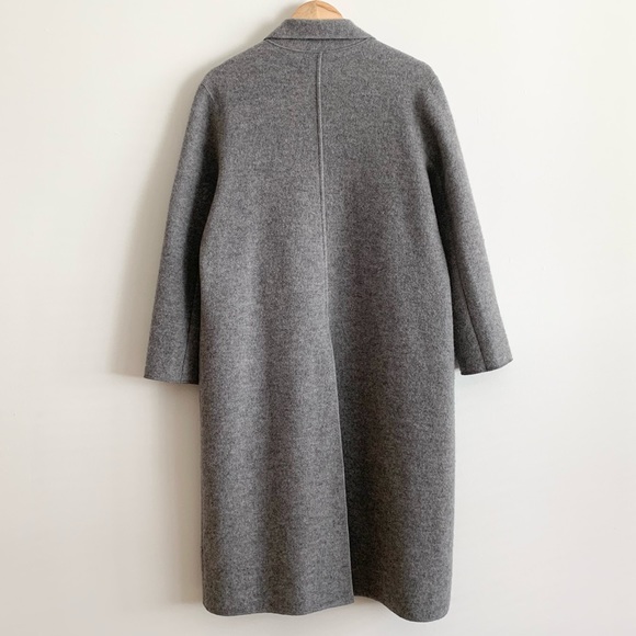 SOLD!Vintage Rickie Freeman for Teri Jon Grey Coat - Picture 13 of 14